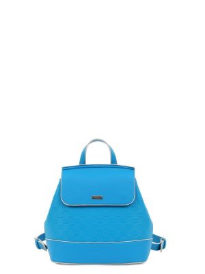 Τσάντα πλάτης γαλάζια DOCA 20598