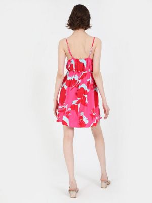 Φόρεμα ροζ DOCA 40423