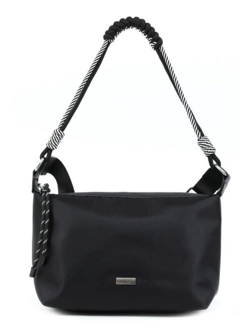 Τσάντα ώμου μαύρη DOCA 22229