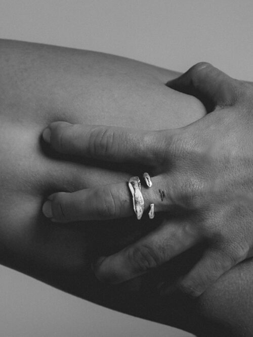 NA060 Shape ring ασήμι 925 NASILIA