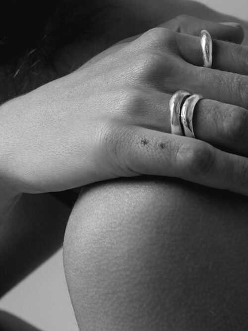 NA047 Oval ring ασήμι 925 NASILIA