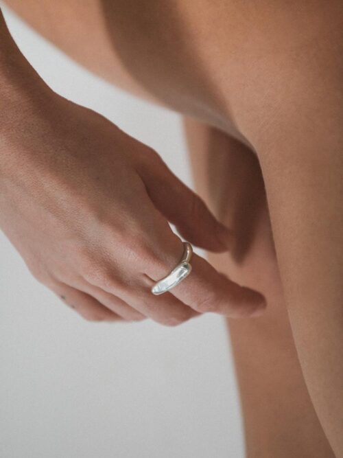 NA086 Shape ring ασήμι 925 NASILIA