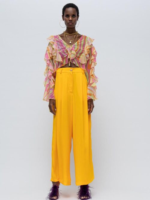 Nymph cardigan liquid print MALLORY