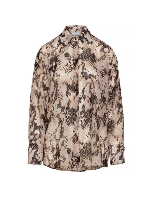 Mila beige snake shirt MIX & MATCH