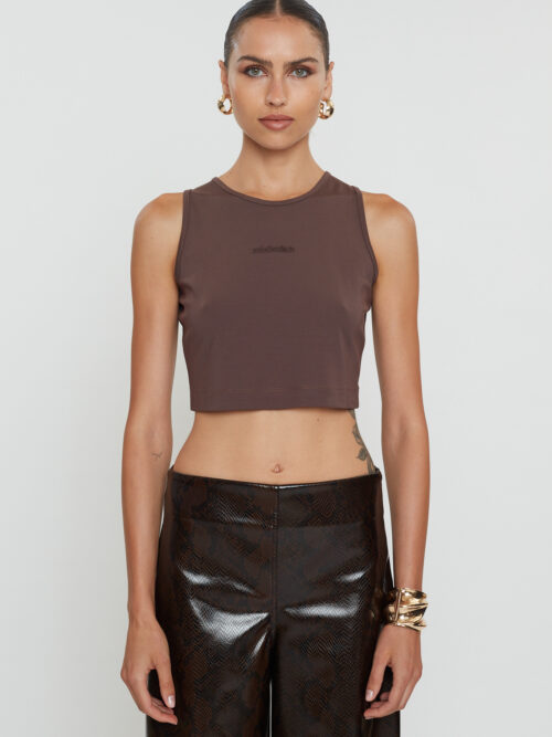 Ruth brown tank top MIX & MATCH