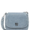 Τσάντα χιαστί μπλε DOCA 22739