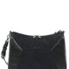 Τσάντα ώμου μαύρη DOCA 23042