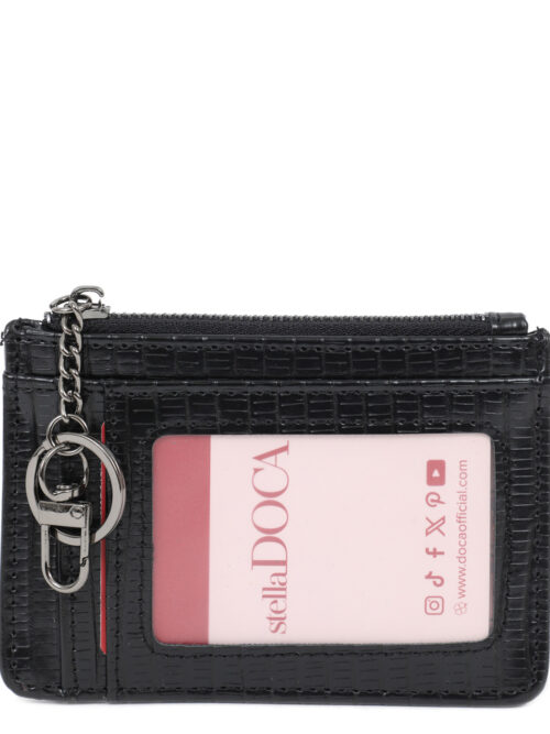 Πορτοφόλι μαύρο DOCA 67501