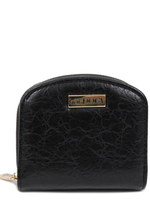 Πορτοφόλι μαύρο DOCA 67624