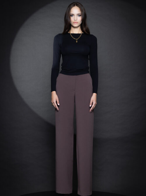 Ellie bamboo black top FOREVER YOUNG