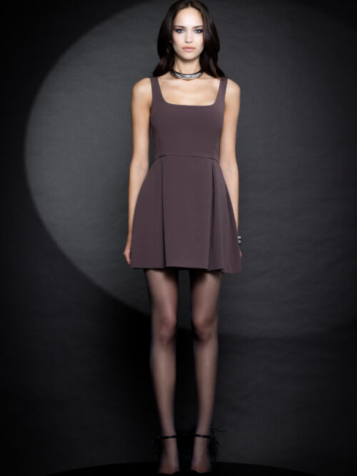 Norah brown dress FOREVER YOUNG