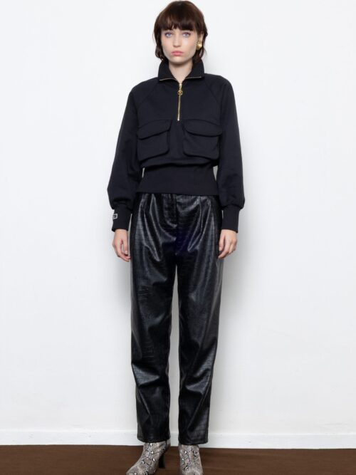Frankie black pants MALLORY