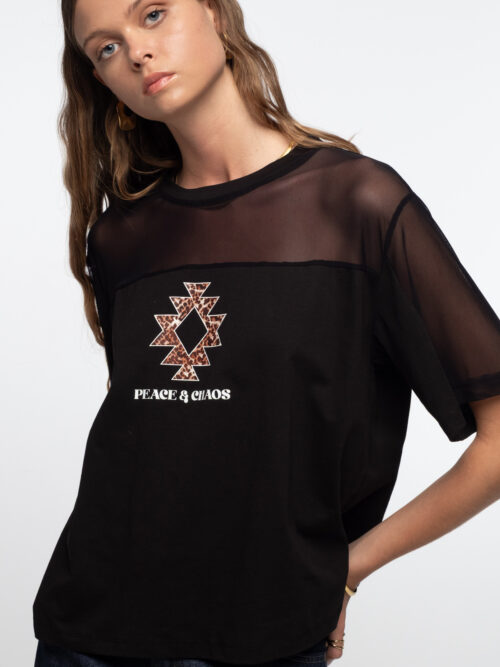 Insignia t-shirt PEACE & CHAOS