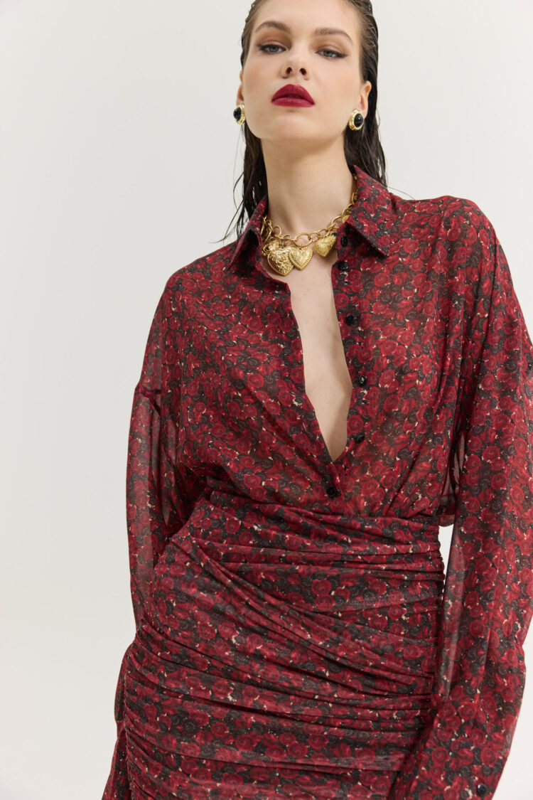 Aperol red skirt HEMITHEA - Image 5