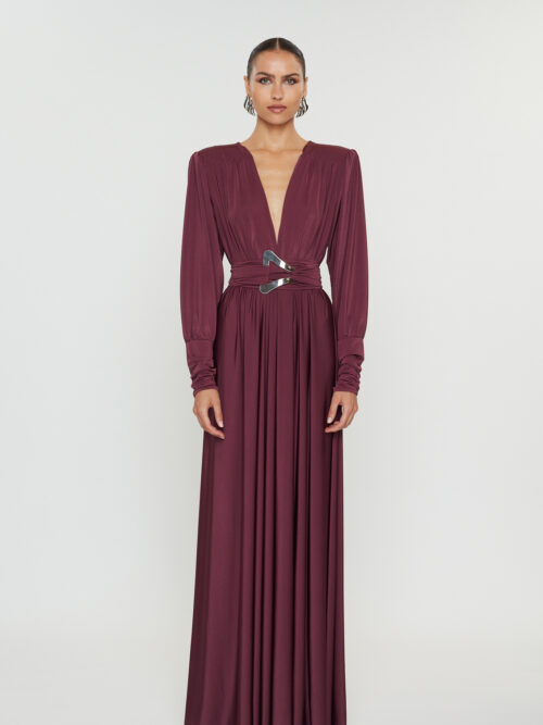 Carla burgundy dress MIX & MATCH