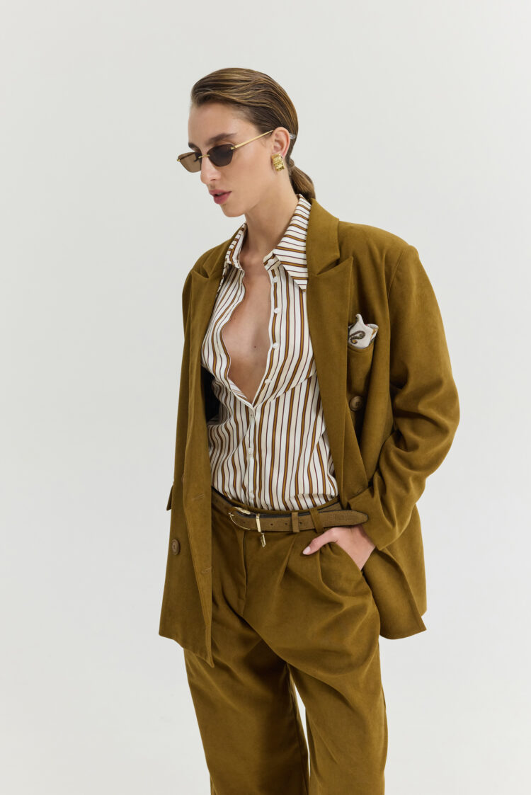 Chameleon bronze pants HEMITHEA - Image 7