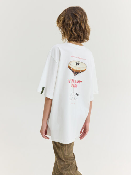 Cheetah espresso martini t-shirt HEMITHEA