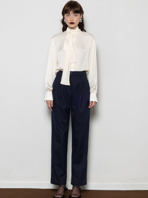 Frankie blue stripes pants MALLORY