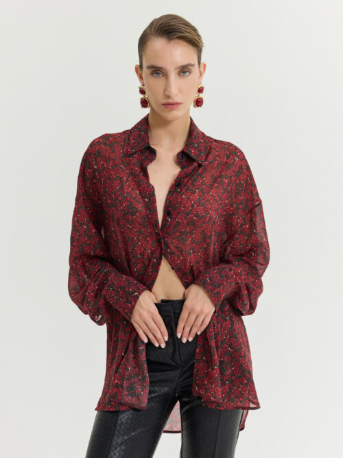 Heather happily ever after red shirt HEMITHEA