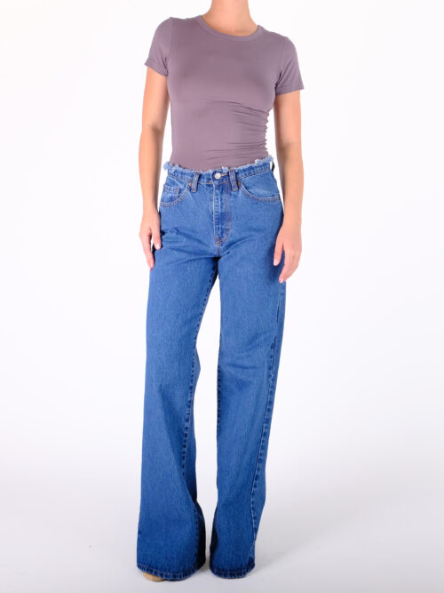 Marissa s/w frayed SALT & PEPPER