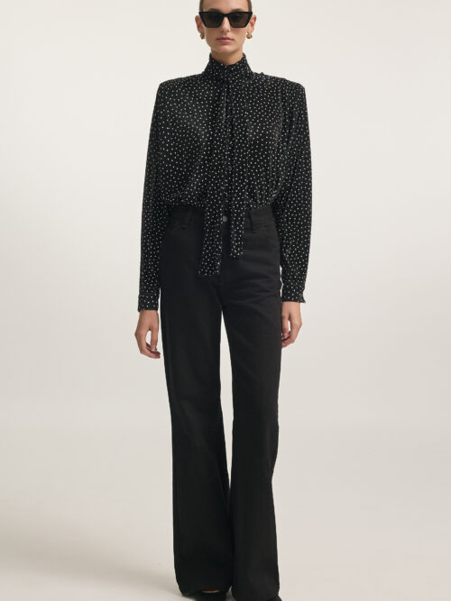 Milan black shirt NADIA RAPTI