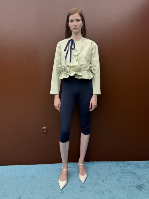 Jacket yellow JF25-111 MILKWHITE