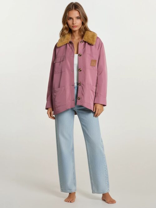 Jacket lilac JF25-106 MILKWHITE