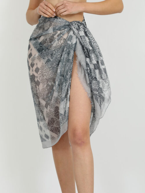 Φουλάρι γκρι DOCA 29372