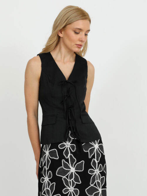 Γιλέκο μαύρο DOCA 41464