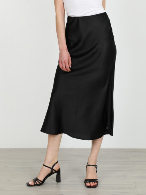 Φούστα μαύρη DOCA 41474