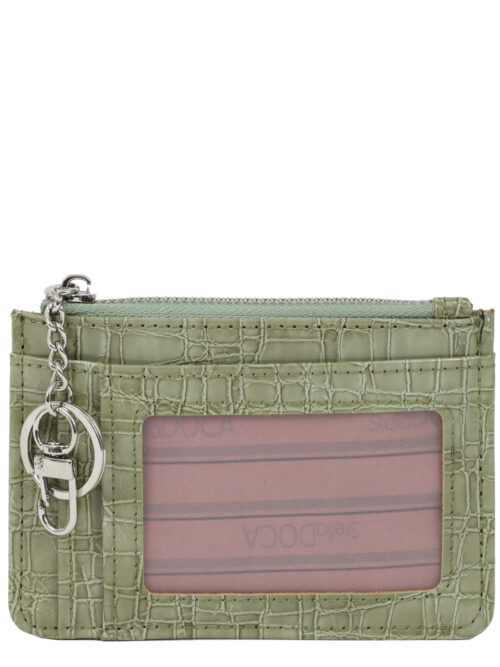 Πορτοφόλι πράσινο DOCA 67671