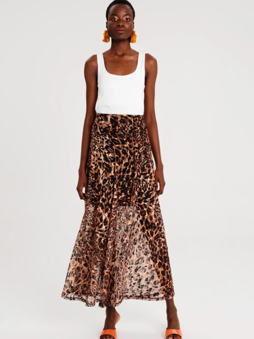 Pulse long skirt PEACE & CHAOS