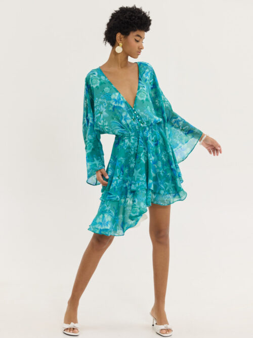 Celine green dress HEMITHEA