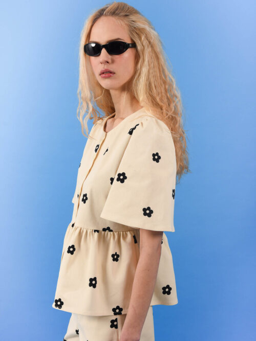 Daisy black blouse ARPYES