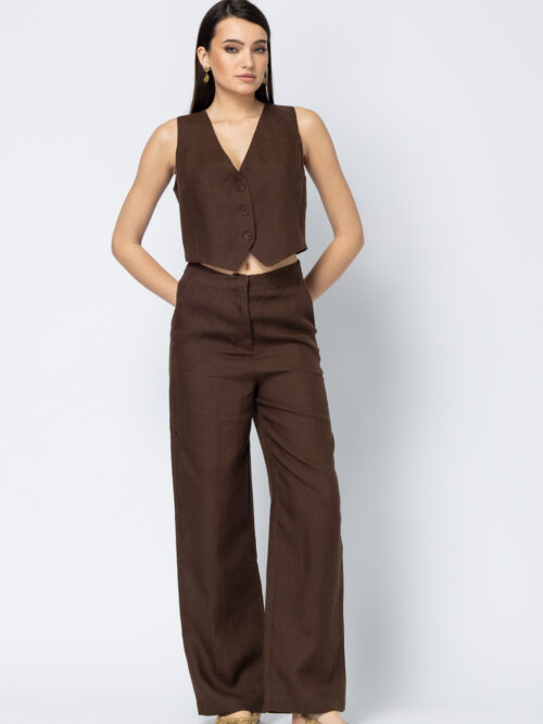 Emile brown vest FOREVER YOUNG