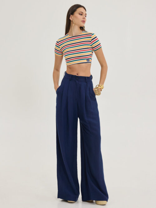 Martha dark blue pants HEMITHEA