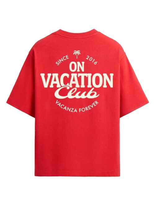 Aperitif red t-shirt ON VACATION