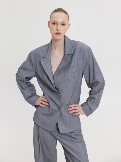 Lisa blazer grey SUNSET.GO