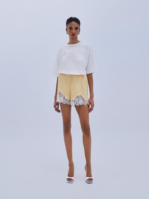 Shorts satin lace banana S6ELSO0084 COMBOS