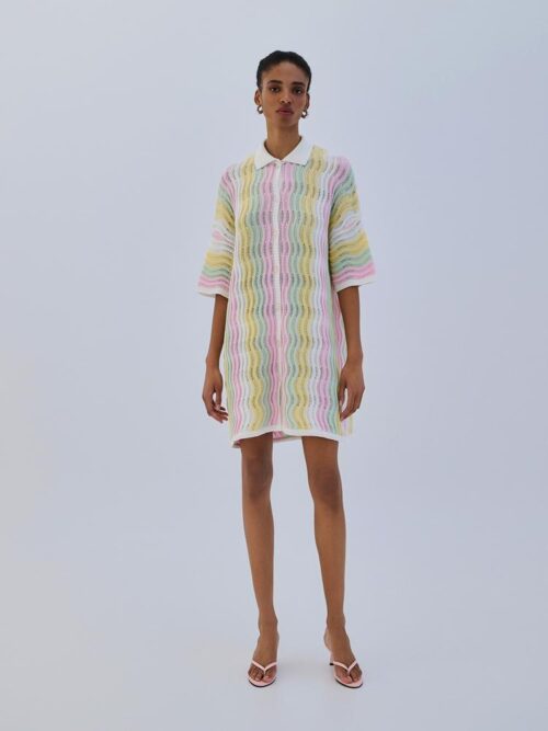 Dress mini polo tricolor S6THDM0021 COMBOS