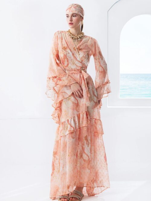 Nerissa pink kimono MYA COLLECTION