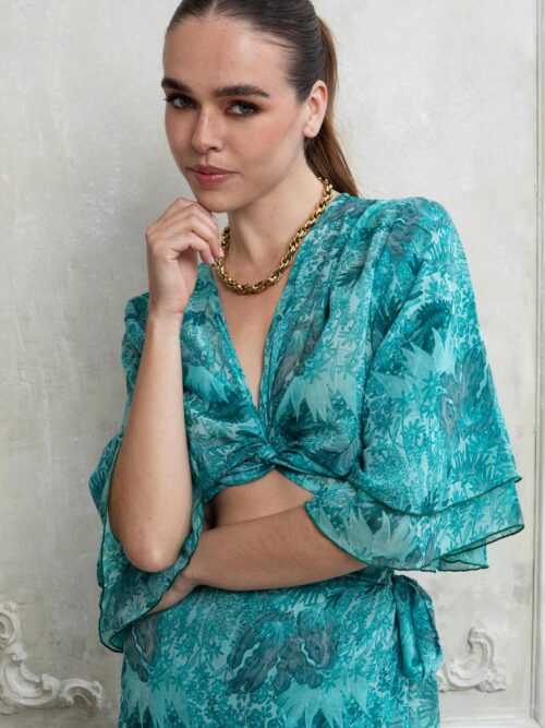 Serafina wrap top EVELEYA
