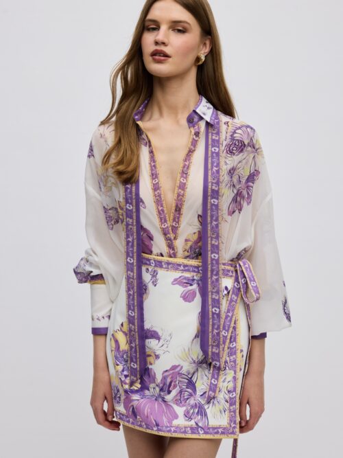 Vasiliki mini wrap skirt CIEL CONCEPT